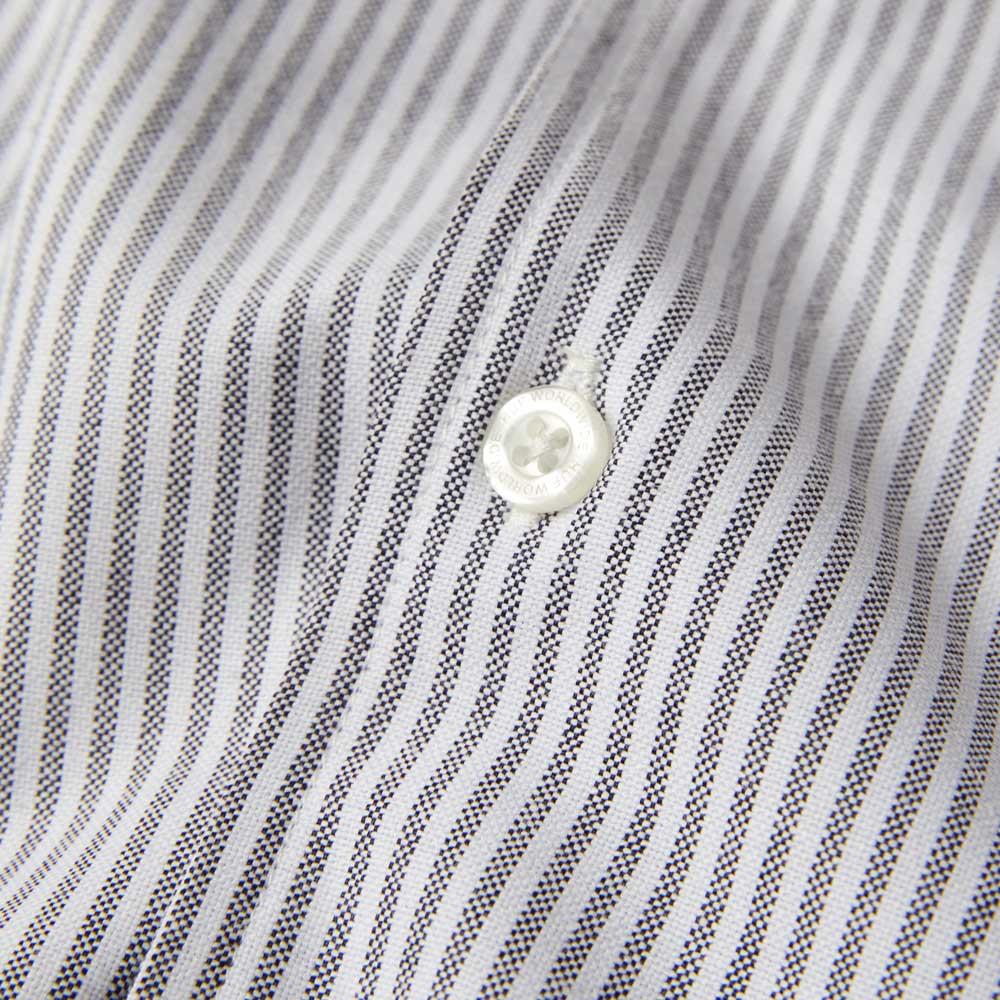 HUF X Spitfire Union Work Shirt Black White