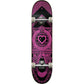 Blueprint Home Heart Factory Complete Skateboard Black Pink 7.75"