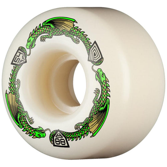 Powell-Peralta™ Dragon Formula Skateboard Wheels V4 54mm 88A Green