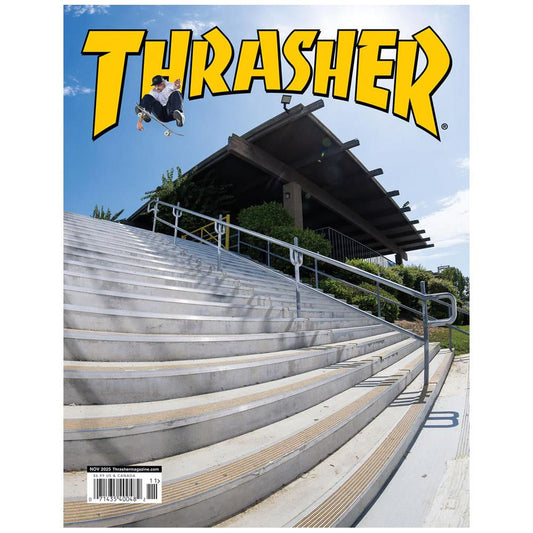 Thrasher Magazine November 2025 Issue 544 Chris Joslin El Toro Cover