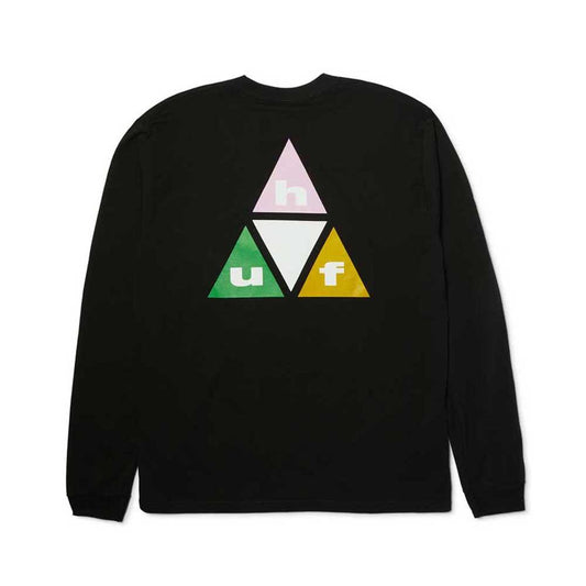 Huf Prism TT Long Sleeve T-Shirt Black
