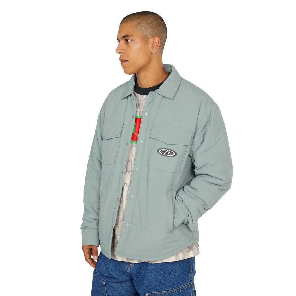 HUF Villard Shacket Steel Blue