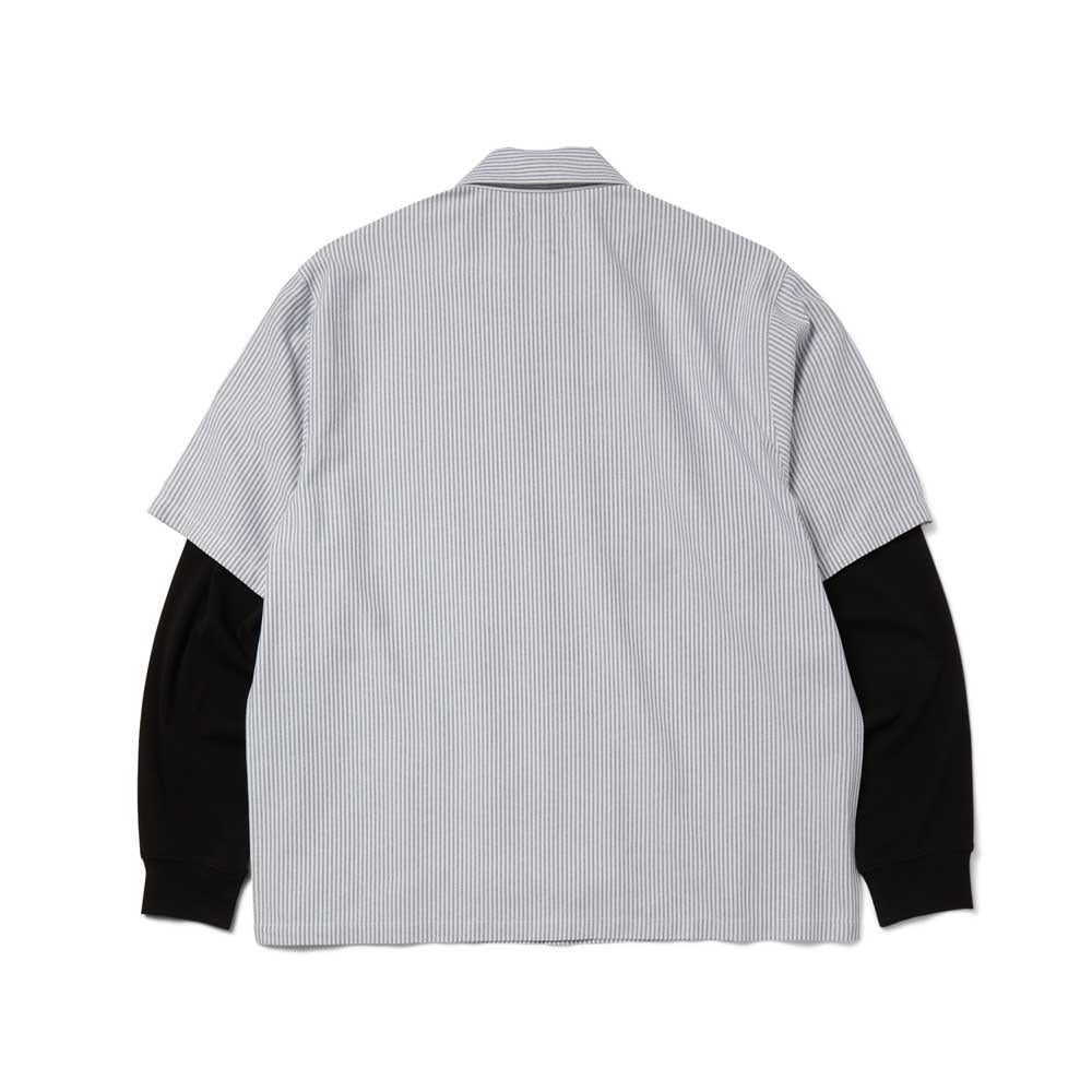 HUF X Spitfire Union Work Shirt Black White
