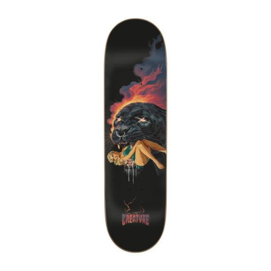 Creature Pro Torres Jaguar Pro Stumps Black Assorted Skateboard Deck 8.51"