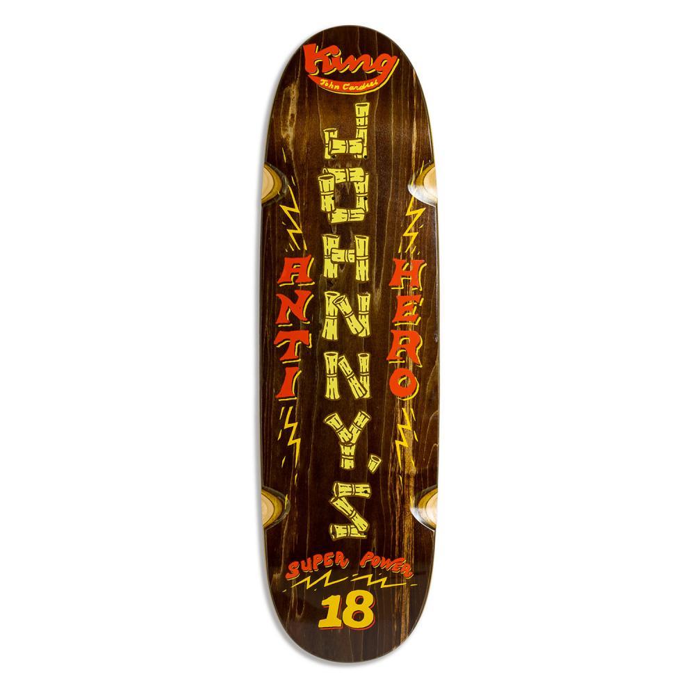 Antihero Skateboard Deck Cardiel Superpowered Brown 9.18"