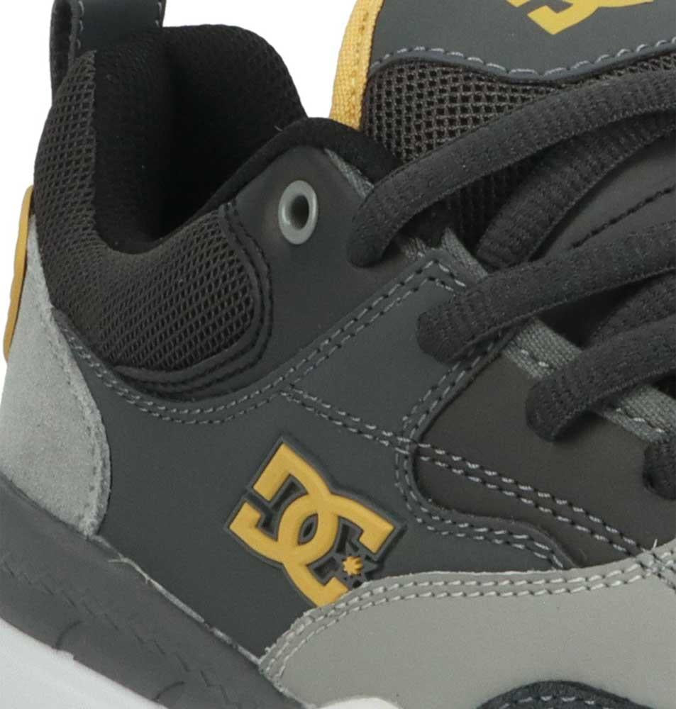 DC Shoes Ascend S Dark Grey Grey Tan Skate Shoes