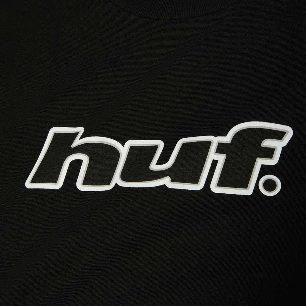 Huf Dot Short Sleeve T-Shirt Black