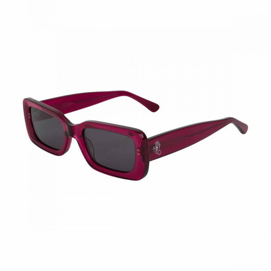 Santa Cruz Sunglasses Screaming Shades Crystal Fuchsia Black
