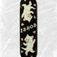 Real Ishod Kitten Scratch Twin Tail Skateboard Deck Black 8.5"