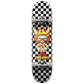 Speed Demons Hot Shot Factory Complete Skateboard Black White Checks 7.5''