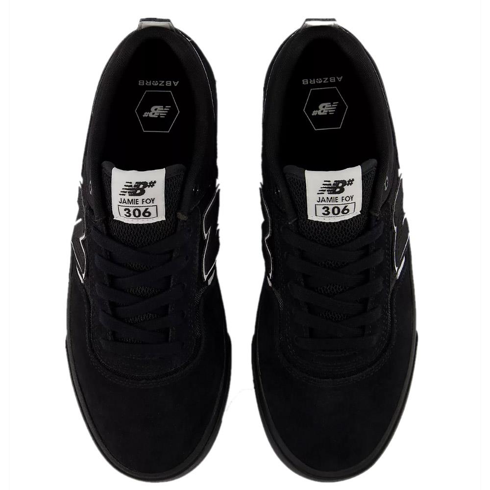 New Balance Numeric Skate Shoes Foy 306 Black Black White