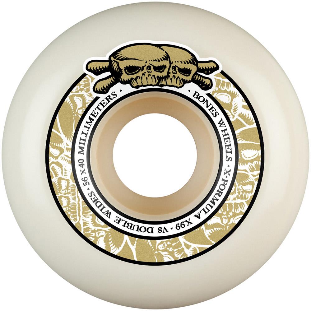 BONES Wheels X-Formula Double Wides 99A V8 56mm