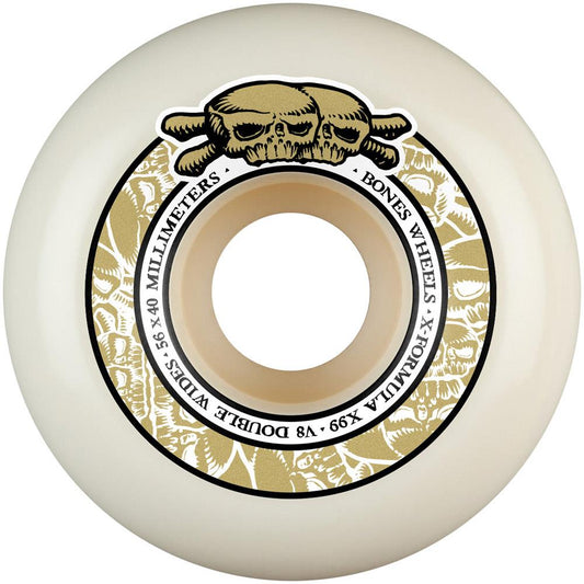 BONES Wheels X-Formula Double Wides 99A V8 56mm