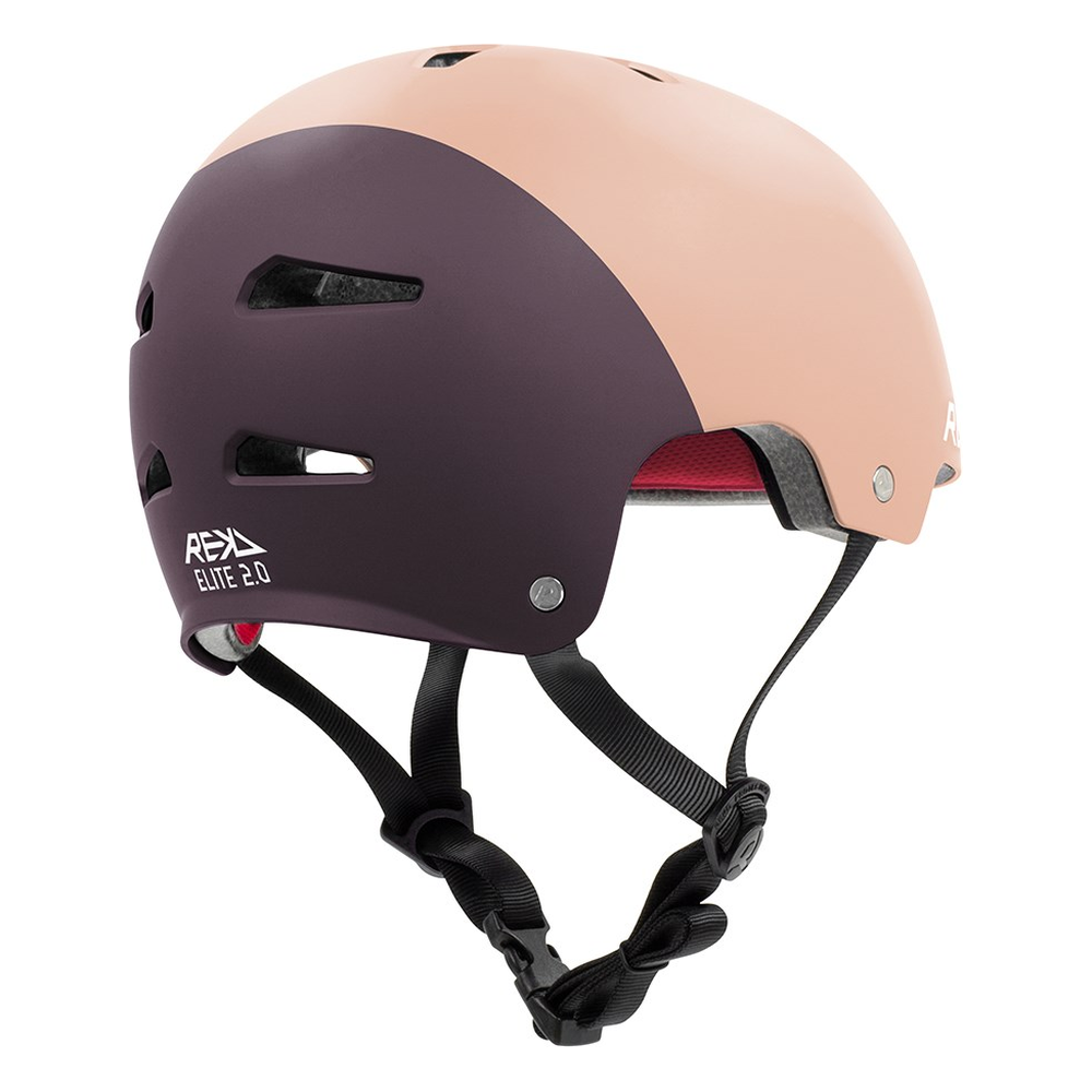 REKD Elite 2.0 Helmet Peach Purple