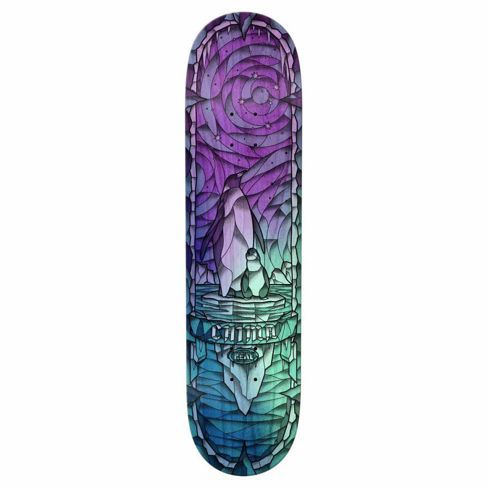 Real Pro Skateboard Deck Chima Chromatic Cathedral Multi Colour 8.12"