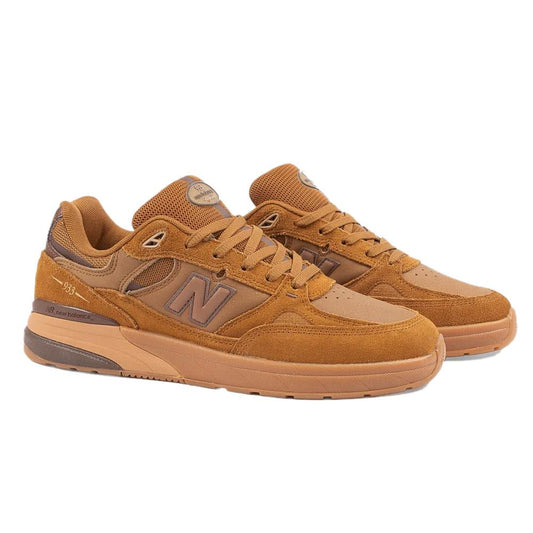 New Balance Numeric Skate Shoes Reynolds 933 Breakfast Tea Brown