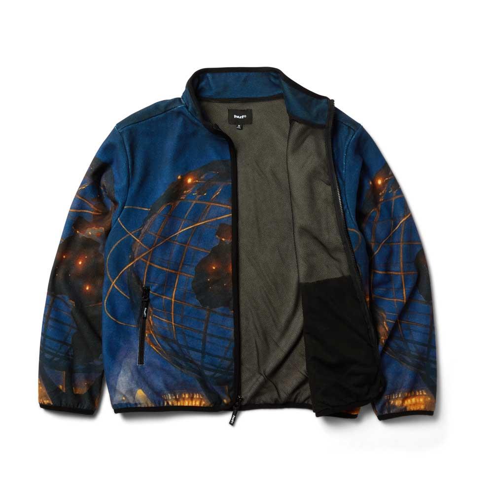 Huf Flushing Polar Fleece Jacket Multi