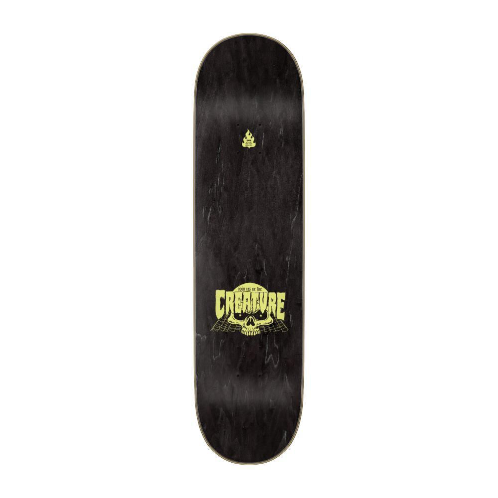 Creature Birch Skateboard Deck Ransom Green Black 8"