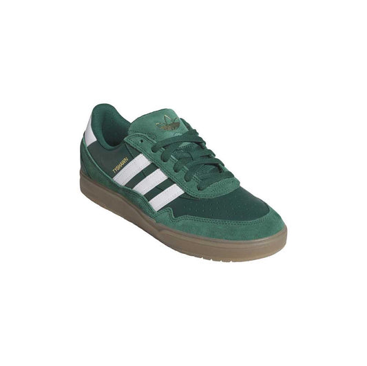 Adidas Skateboarding Tyshawn II Collegiate Green Feather White Gum 5 Skate Shoes