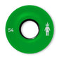 Girl Skateboards Trees Cruiser Wheels Green 54mm 85A 54mm