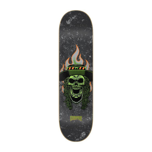 Creature Pro Lockwood Bonehead Pro Black Assorted Skateboard Deck 8.25"