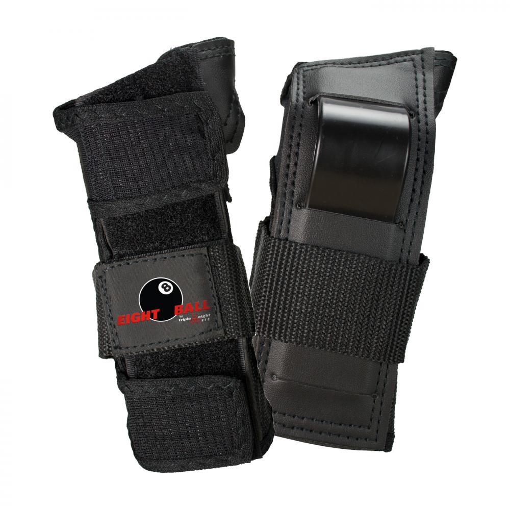 Eight Ball Pads 3 Pack Combo Knee Elbow Wrist Pad Set Black Adult