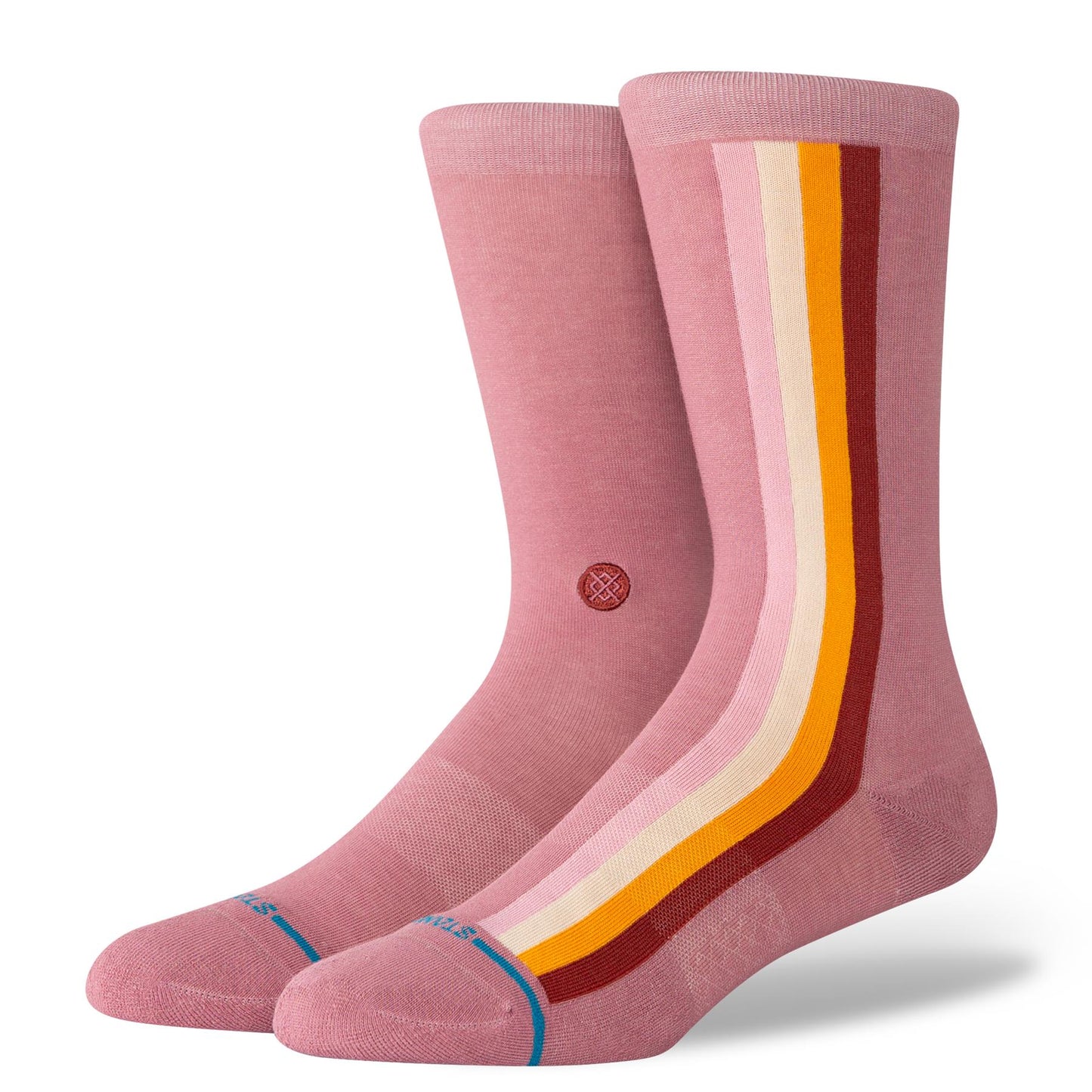 Stance Socks Camino Crew Dusty Rose Large UK7 to UK11