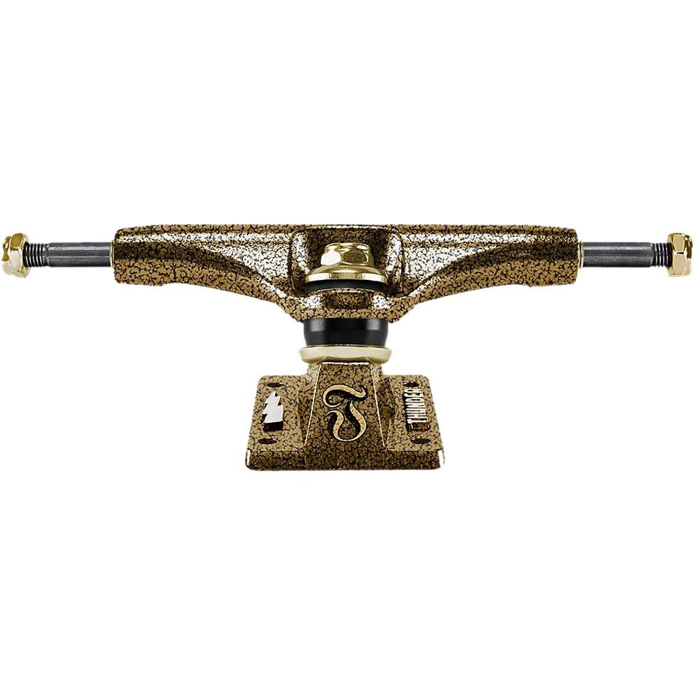 Thunder Team Goldline Hollow Lights Gold Skateboard Trucks 147 8"