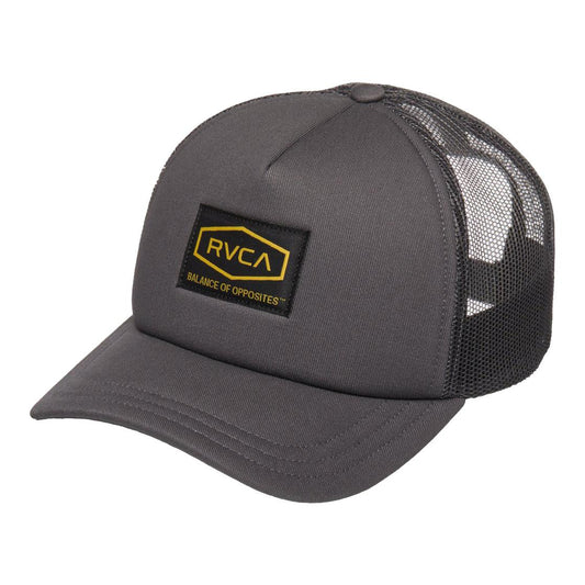 RVCA Dayshift Foamy Trucker Cap Garage Blue