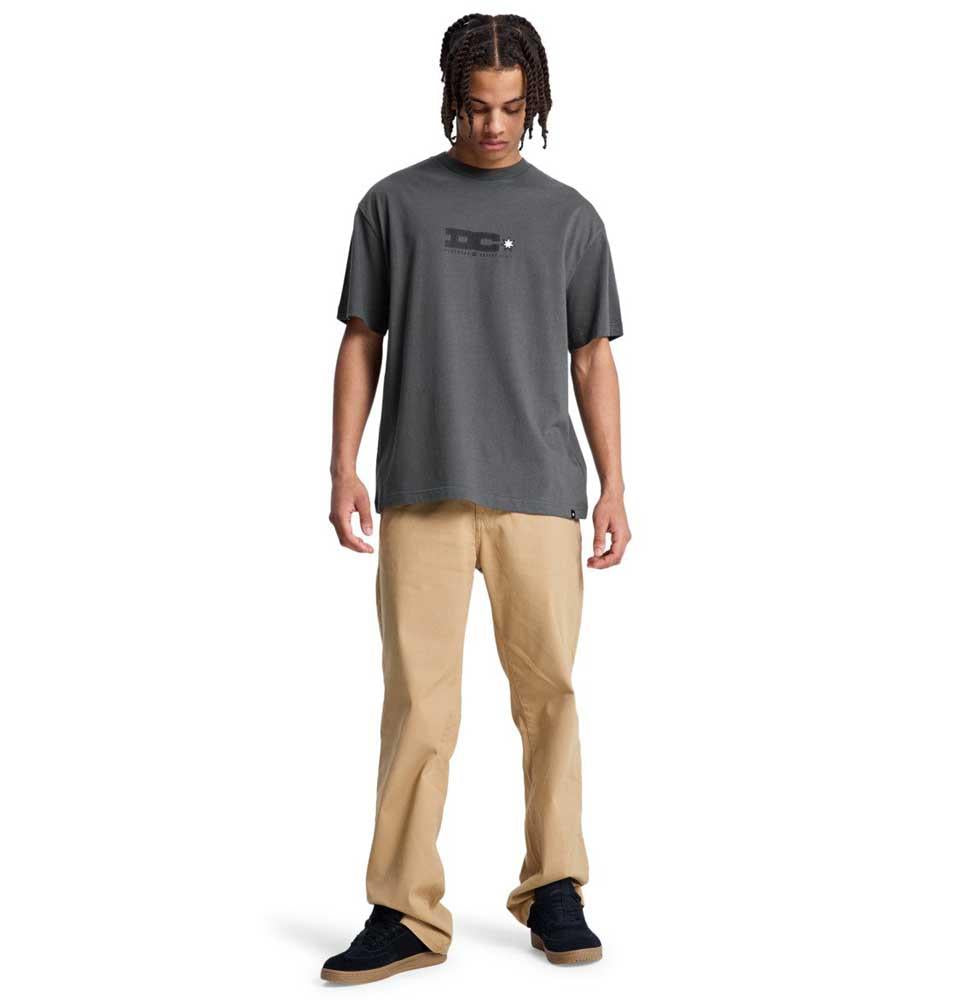 DC Tig Master Short Sleeve T-Shirt Dark Shadow