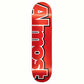 Almost Outliner HYB Skateboard Deck Red 8.5''