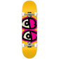 Krooked Eyes N Birds Factory Complete Skateboard Yellow 8.25"