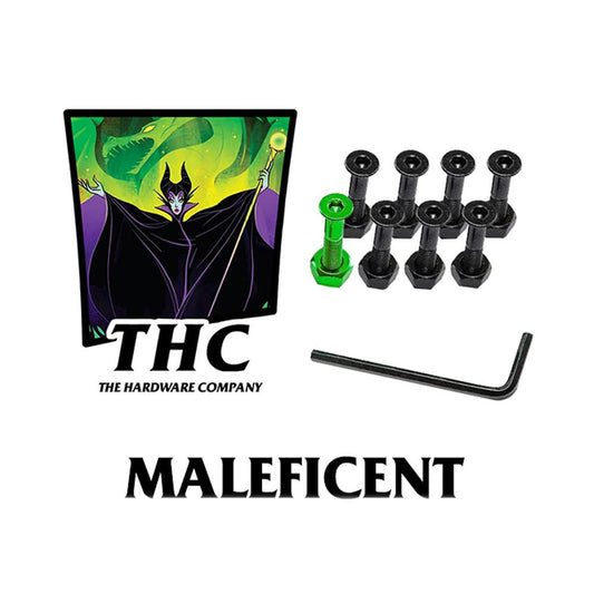 The Hardware Company THC LTD Maleficent 1"Allen Nuts And Bolts Green
