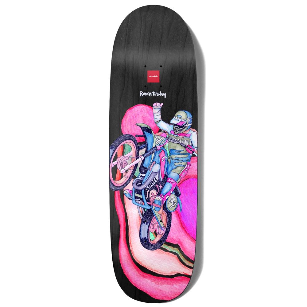 Chocolate Deck Psych Bike Raven Tershy Couch Random Stains 9.25"