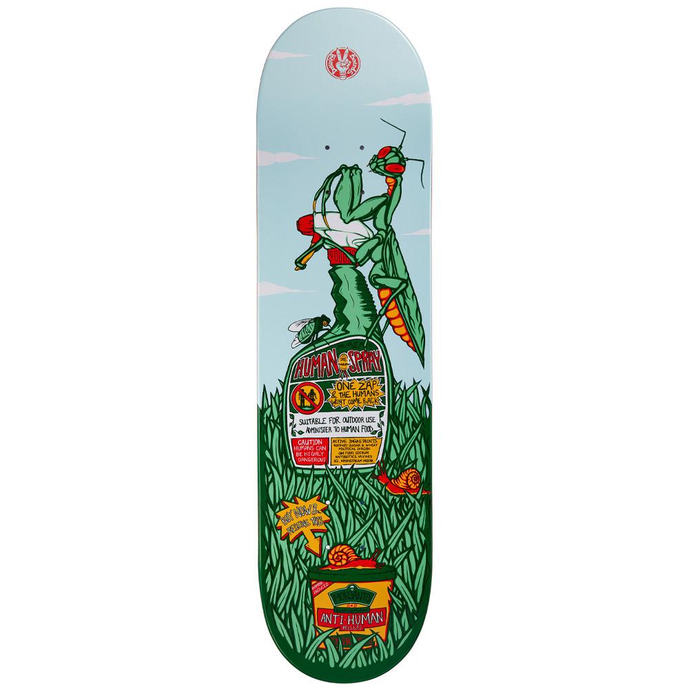 Drawing Boards Spraying Mantis Skateboard Deck 8.25"