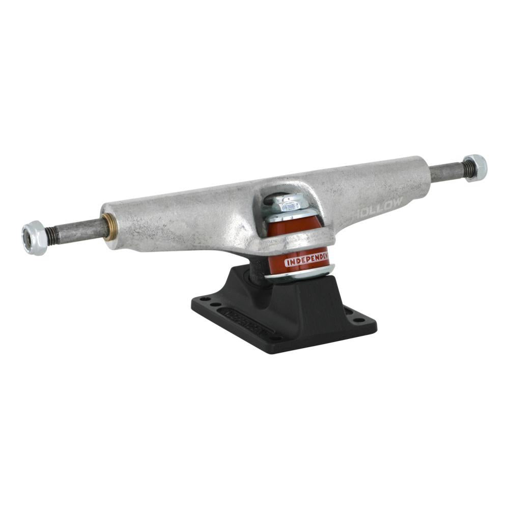 Indy Independent Hollow Skateboard Trucks Stage 4 Anodised Silver Black 146mm 8.375"