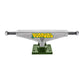 Venture Skateboard Trucks Throw Team Edition Polished Green 5.2 Hi 8.0"