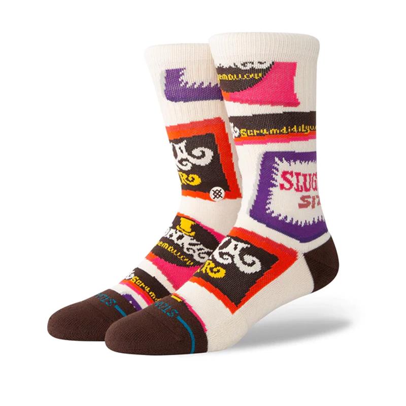Stance Socks Wonka Bars Brown Large