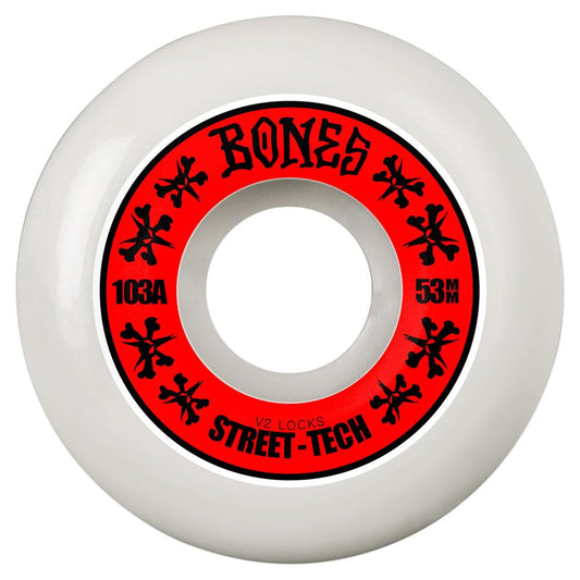 Bones Skateboard Wheels STF 53mm 103A V2 Lock SP26