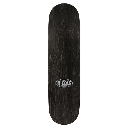 Real Skateboards Nicole Hause Viking Purple Skateboard Deck 8.38"