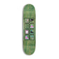 Enjoi Big Box Plastic R7 Skateboard Deck White 8"