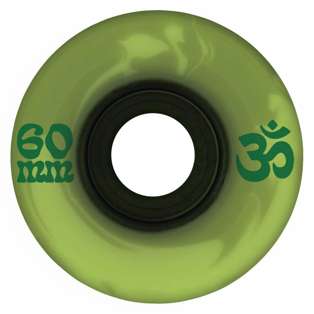 OJ CruZen Marble Swirl Super Juice Skateboard Wheels 78a Emerald 60mm