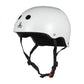 Triple Eight Certified Sweatsaver Skateboard Helmet White Glossy