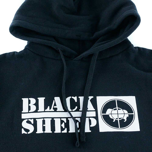 Black Sheep Public Enemy Hooded Sweatshirt Black