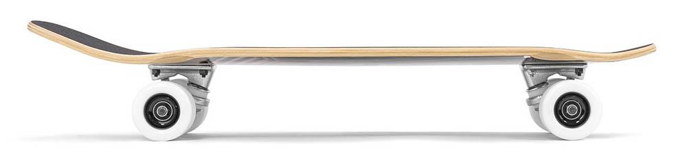 Mindless Drifter Complete Cruiser Skateboard Black 28 x 8''