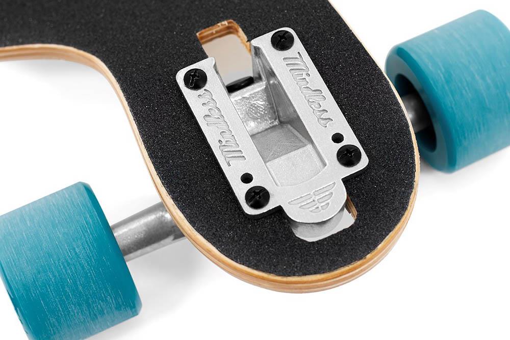 Mindless Tundra DT Complete Longboard Skateboard Teal 40 x 9.5''