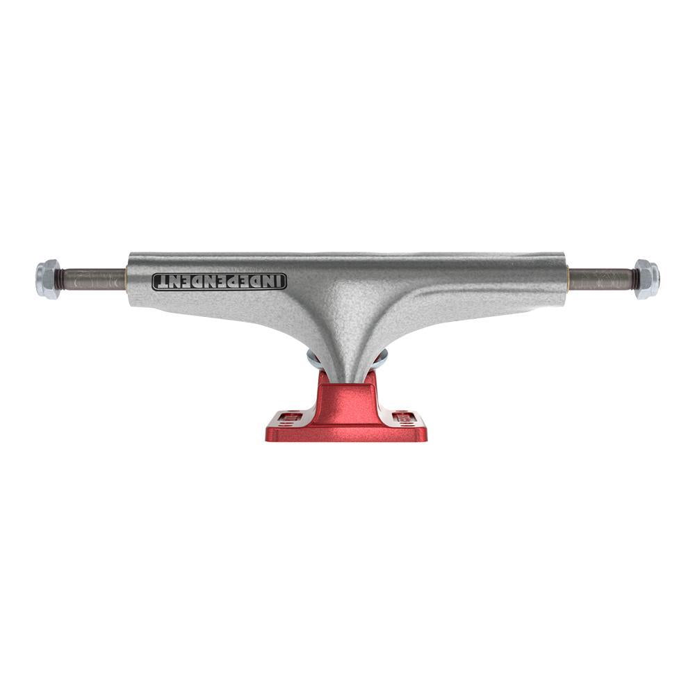 Indy Independent Hollow Skateboard Trucks Stage 4 Bar Logo Ano Red 151mm 8.625"