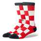 Stance Chaturanga Crew Socks Red Large Uk7-11