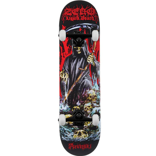 Zero Skateboards Adam Arunski Liquid Death Complete Skateboard 8.25"
