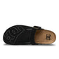 DC Liege Black Suede Clogs Shoes
